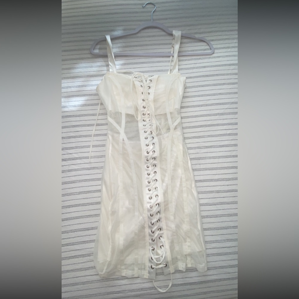 Oh Polly white dress